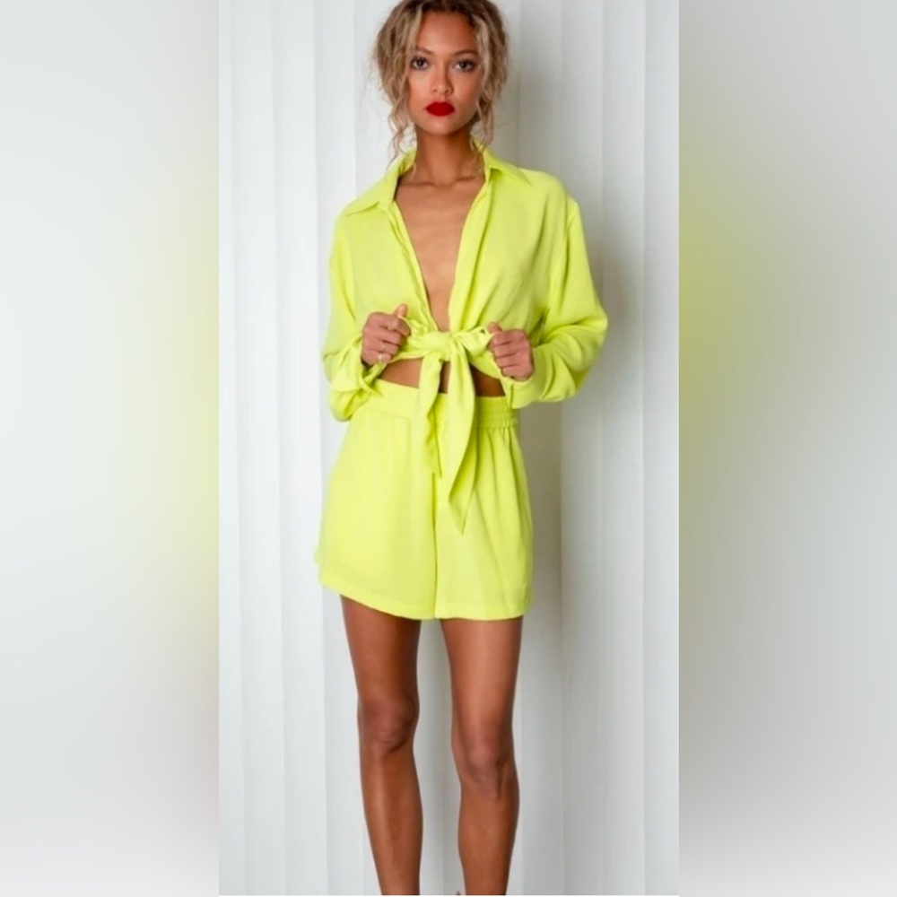 Le Superbe Little Boxer Short - Lime green - Medium - NWT